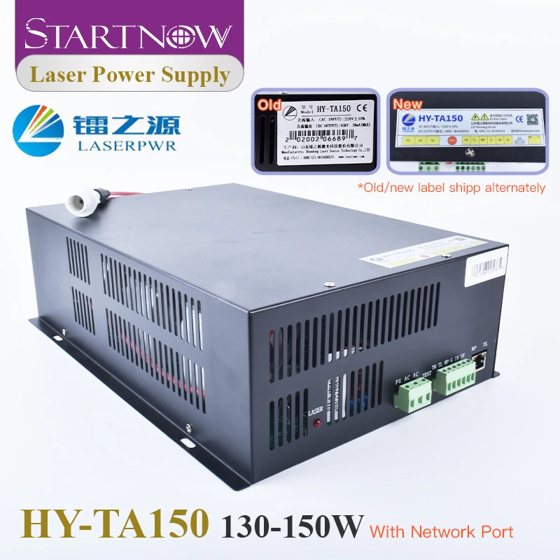 

Startnow CO2 Laser Power Supply 150W 110/220V HY-TA150 CO2 Laser Tube Power Source for Laser Welding Cutting Machine