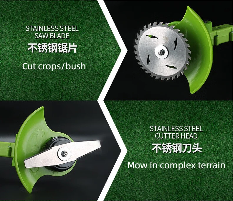 Multi Function Household Rechargeable Mower Lithium Cordless Lawn Trimmer
