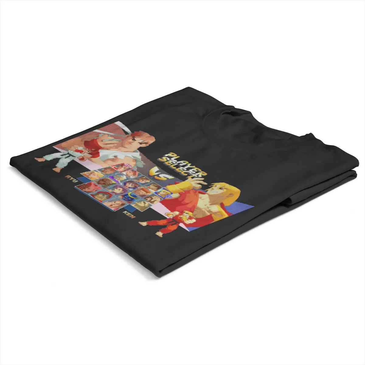 Street Fighter Alpha Zero 2 Character Select Screen Ryu vs Ken t shirt Plus size Mens shirts graphic tee Retro Arcade game