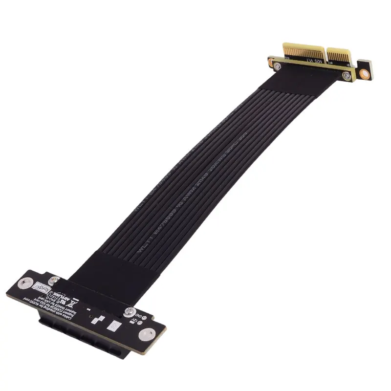 ADT-Link PCIE 4.0 x4 to x4 Extension Cable Gen 4/3 Riser Adapter for Graphics Card Network Card Hard disk gaming pc accessories
