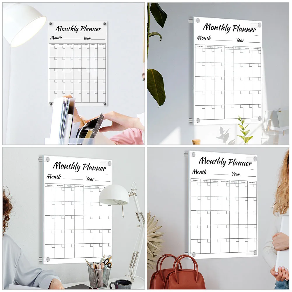 

Acrylic Note Board Hanging Sign Erasable Message Reminder Wall Door Chalk Boardoard