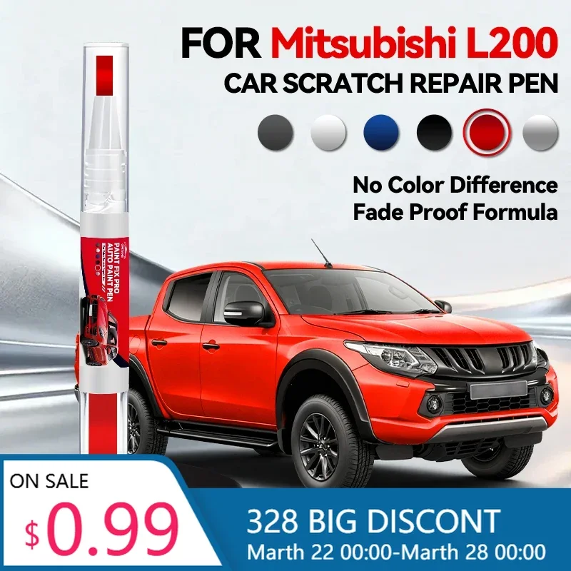 

Горячая новинка: Аксессуары для ремонта царапин на кузове Mitsubishi L200 (1996-2026) — оранжевый, серебристый, черный, белый, зеленый, синий, красный.