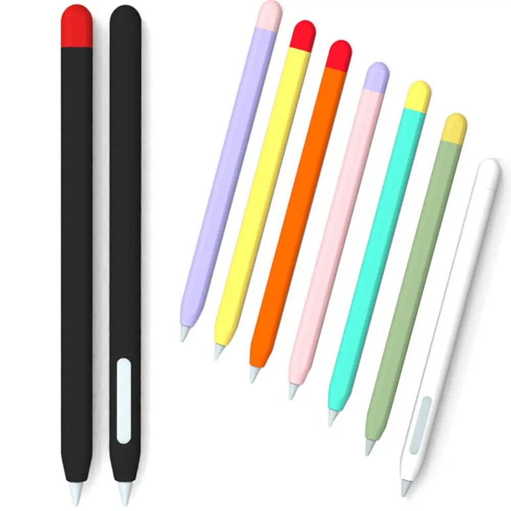 

Silicone Tablet Pencil Case Anti Slip Waterproof Touch Screen Pen Cover Ergonomic Shockproof for Apple Pencil Pro/2