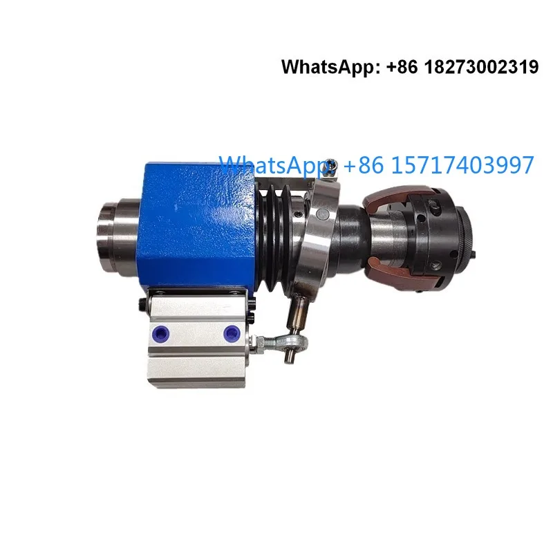 640 Small Headbox Total Composition Head Synchronous Belt Wheel Spindle Rotating Pneumatic Clamp Seat