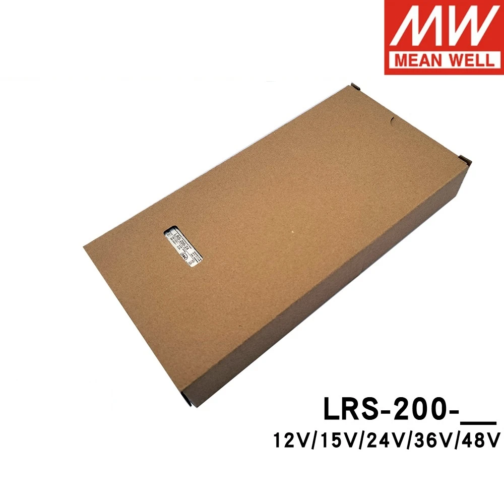Imagem -04 - Fonte de Alimentação de Comutação de Saída Única Lrs2005 Lrs-20012 Lrs-200-24 Lrs-20036 Lrs-20048 200w 5v 12v 15v 24v 36v 48v