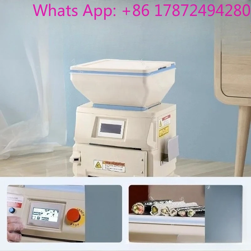 

Automatic Sushi Roll Machine | Nori Roll Machine, Rice Spreader Wrap Roll Machine