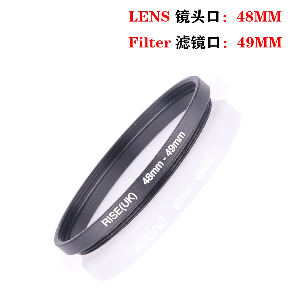 RISE(UK) 48mm-49mm 48-49mm 48 to 49 Step up Filter Ring Adapter for Nikon 1 J1 Pentax
