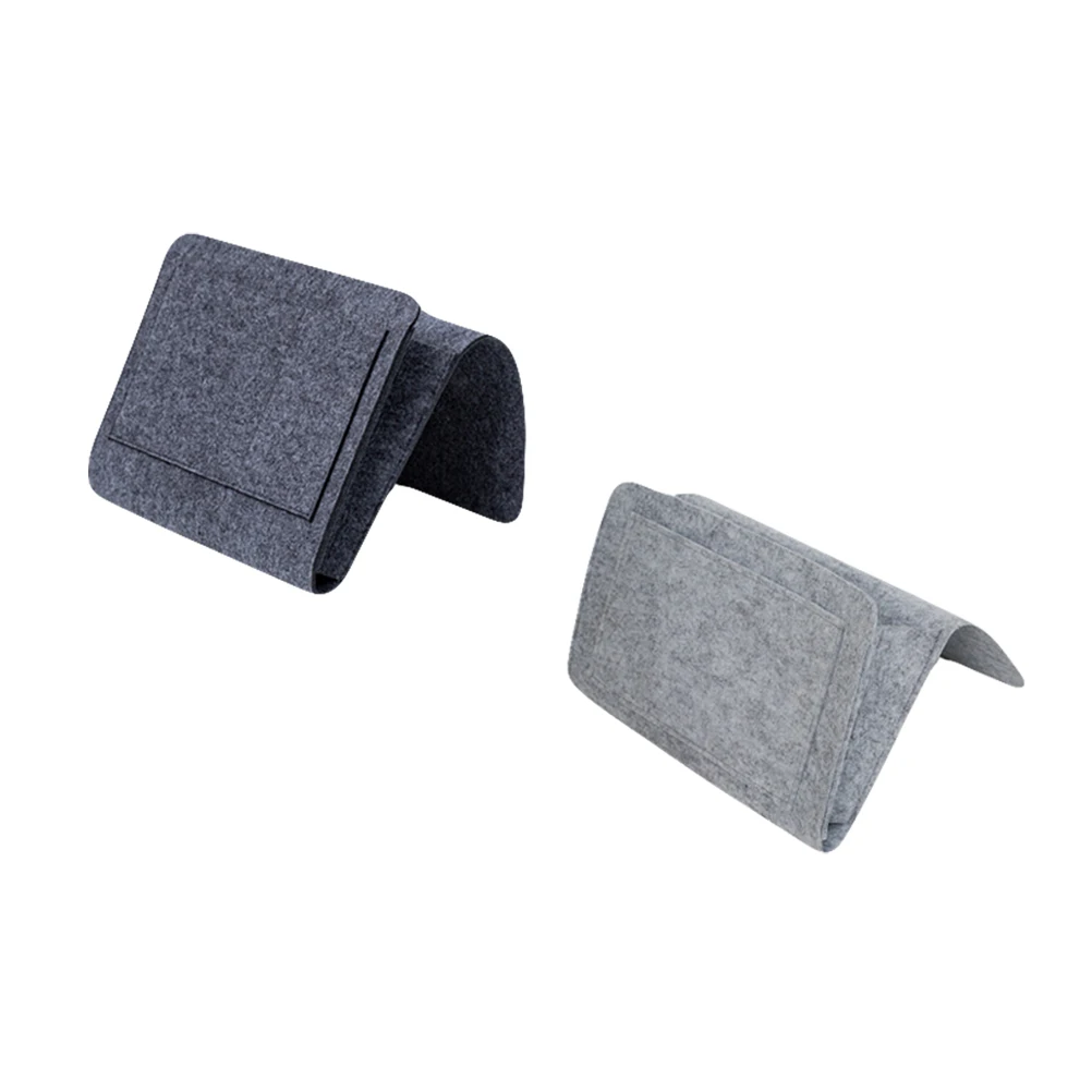 

Sofa Storage Bag Bedside Pocket Multifunctional Felt Pouch Hanger Holder Organizer Mattress
