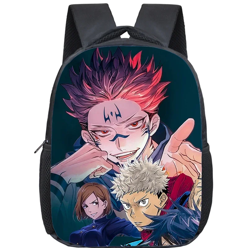 Anime J-Jujutsu Kaisen Backpack Children School Bags Manga Gojo Satoru Yuji Itadori Backpack Boys Girls Kindergarten Book Bag
