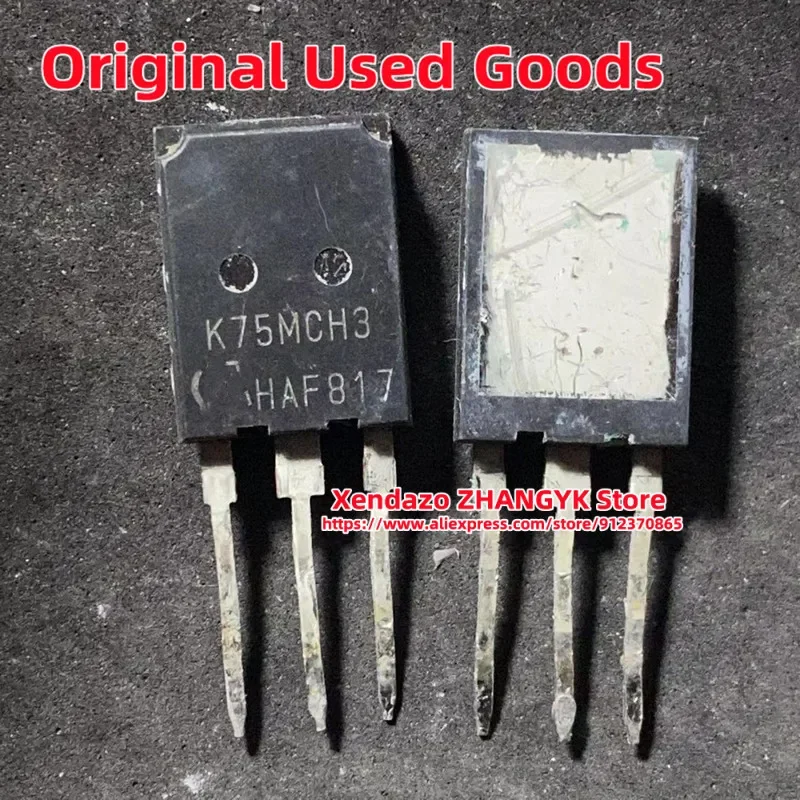 5pcs/lot Original K75MCH3 IKQ75N120CH3 TO-247 1200V 75A IGBT