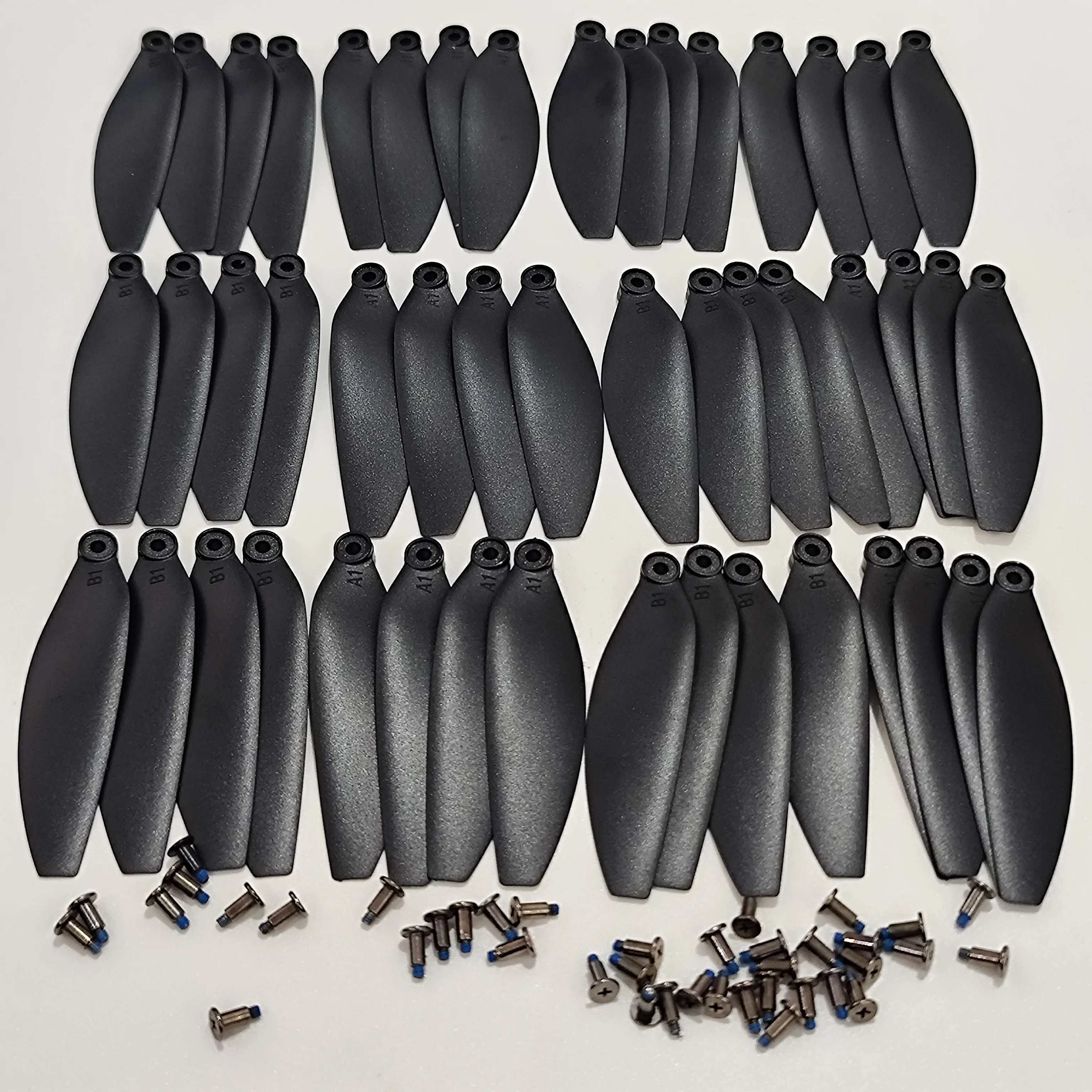 New E99MAX Brushless Drone Spare Parts Maple Leaf Wing 6 Sets 48PCS Blade Propellers Fan Accessories