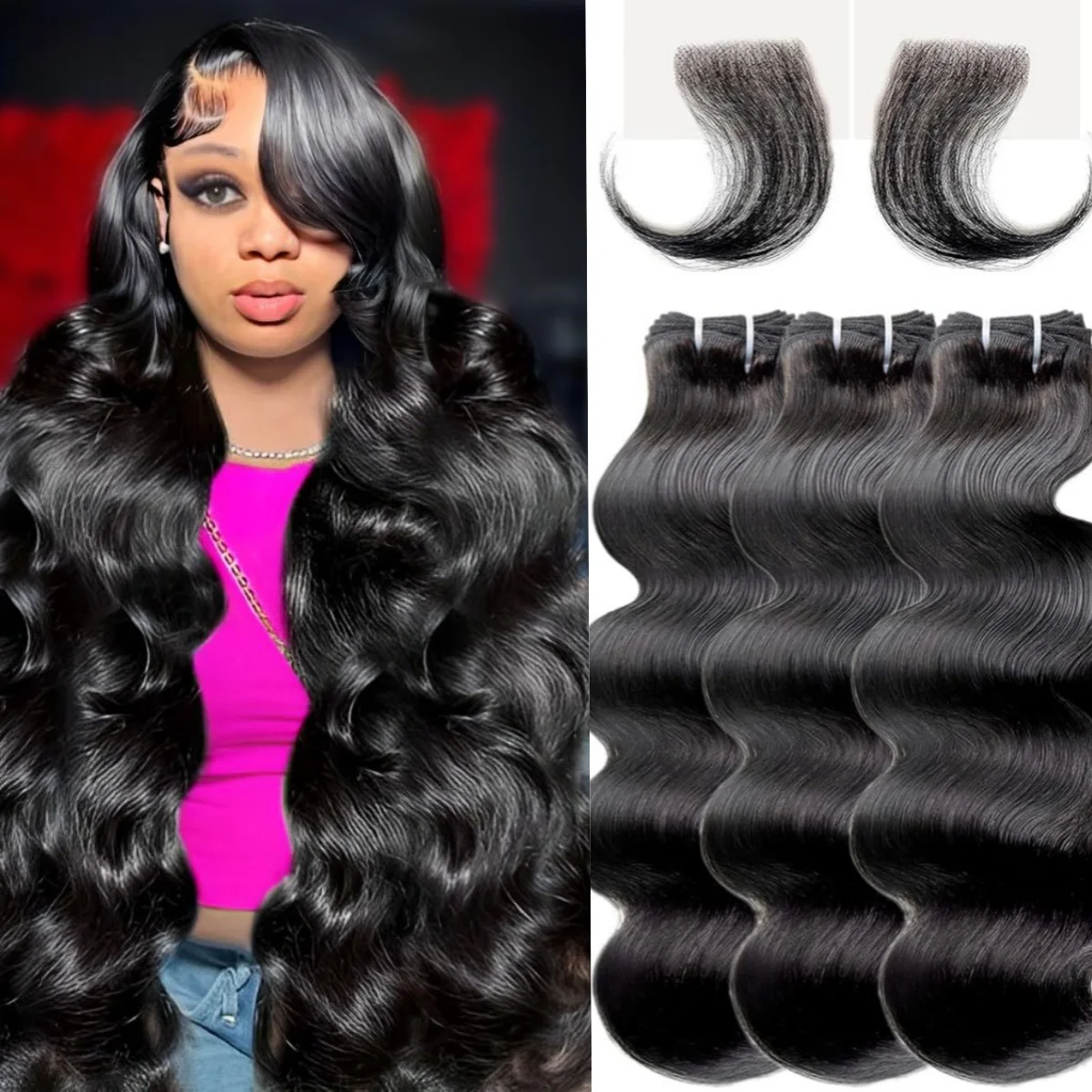 

30 Inch 13x6 HD Lace Frontal Wigs Human Hair Body Wave Lace Front Wigs Human Hair 180% Density Glueless Wigs Human Hair Wigs