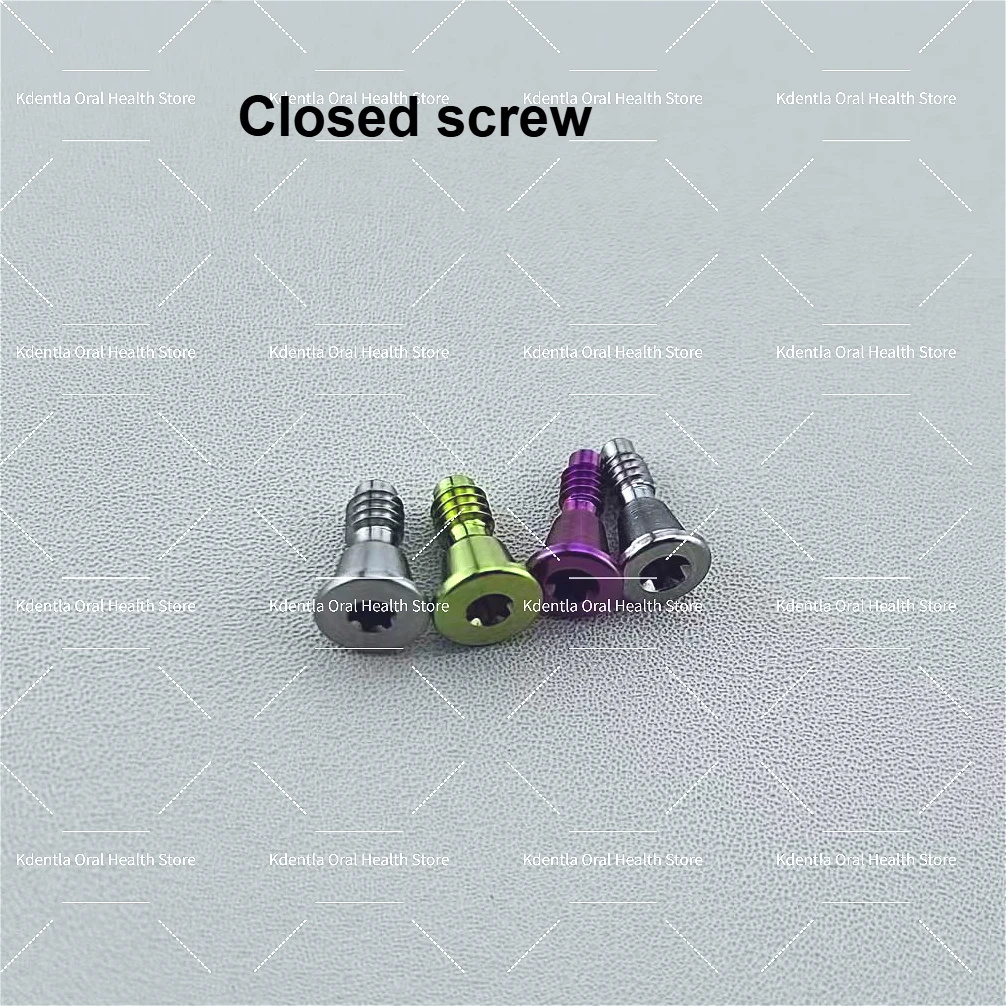30Pcs For Nobelbiocare/Osstem/Dentium Screw Procedure Equipment Dental Implant Composite Sealing Screw Accessorie Torque Regular