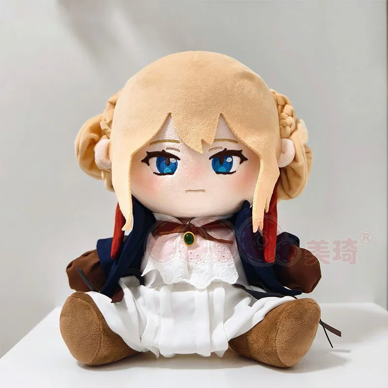 30CM Anime Violet Evergarden Cosplay peluche poupée mignon Violet habiller coton poupée oreiller en peluche changement de vêtements jouets enfants cadeaux