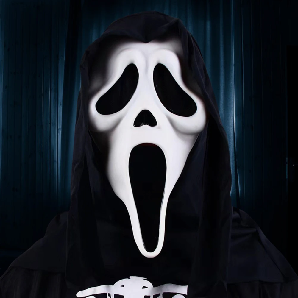 

Хэллоуин Маска Ужас Полная Голова Череп Маска Хэллоуин Голова Призрака Маска Для Взрослых Хэллоуин Костюм Косплей Декор Опора