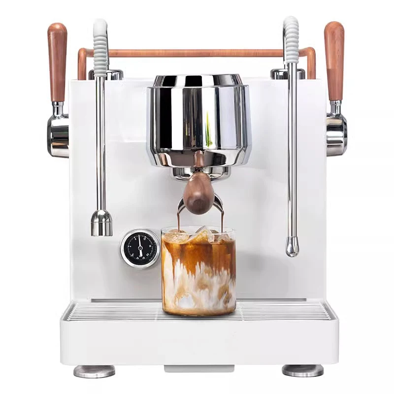 

Профессиональная полуавтоматическая кофемашина для эспрессо, коммерческая кофемашина для кафе