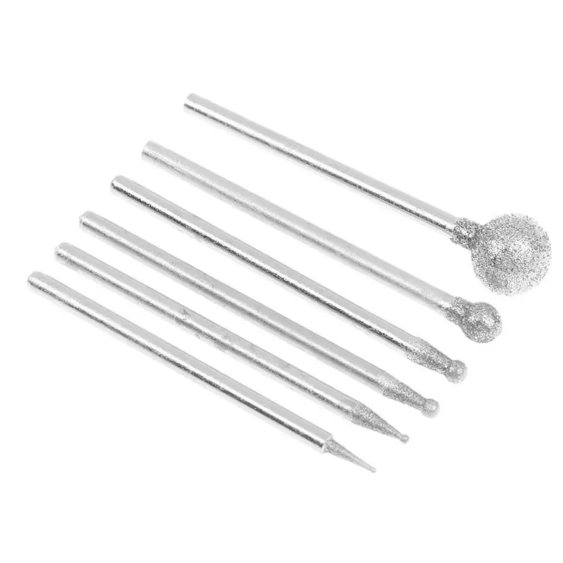 

Круглое шлифовальное сверло 0,5 мм-8 мм, шлифовальная головка, хвостовик 2,35 мм, прецизионный инструмент для резьбы по дереву, детали электрической шлифовальной машины