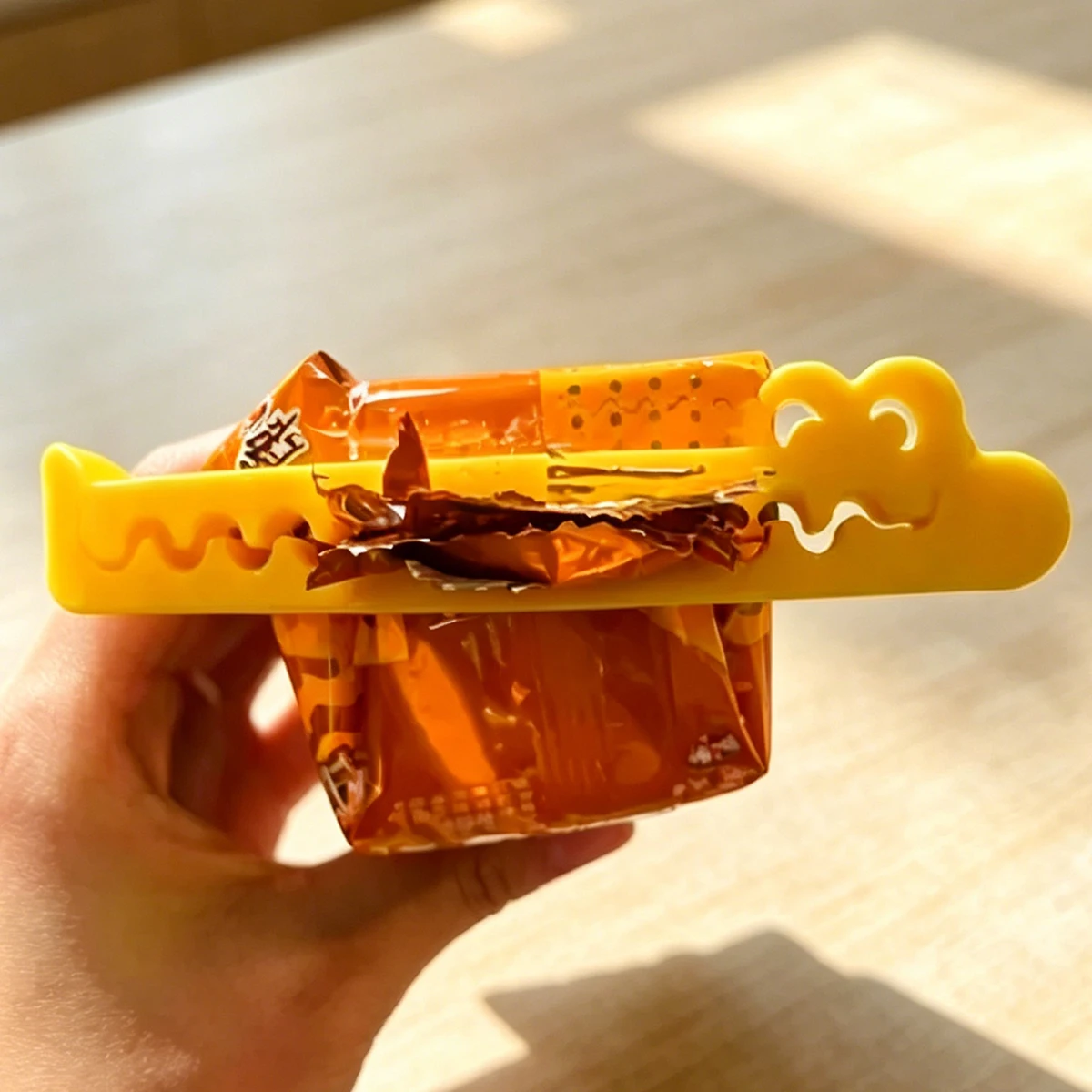 3D Printed Crocodile-Shaped Multi-Tooth Sealing Clip, Plastic Packaging Bag Sealing Clip, Household Film Bag Lock Anti-Loosening Buckle