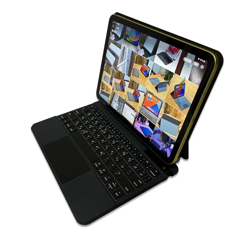 YYHC-Wireless Keyboard case Second Control Keyboard Touch keyboard Air4 10.9 Hard leather case