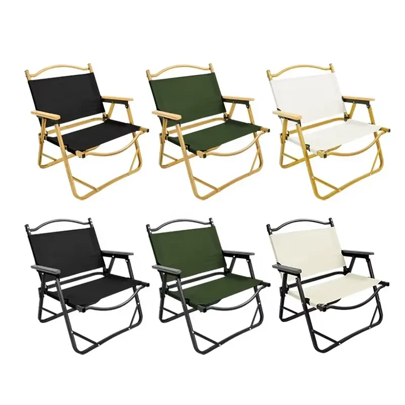 for Beach Chair Outdoor Reclining Backpack Iron Steel Portable Hiking Canvas Folding Kermit Lightweight Camping Garden Chair