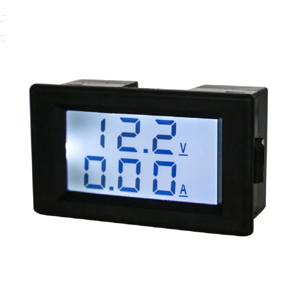 DV817Y LCD Digital Voltmeter DC 7-250V 1A 5A 50A 100A 200A Voltage Meter Volt Panel Tester Volt Gauge Voltmetre Electrical Tools