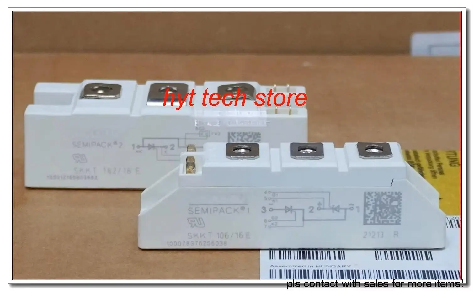 

SKKT106/16E IGBT-МОДУЛЬ 100% протестирован перед отправкой