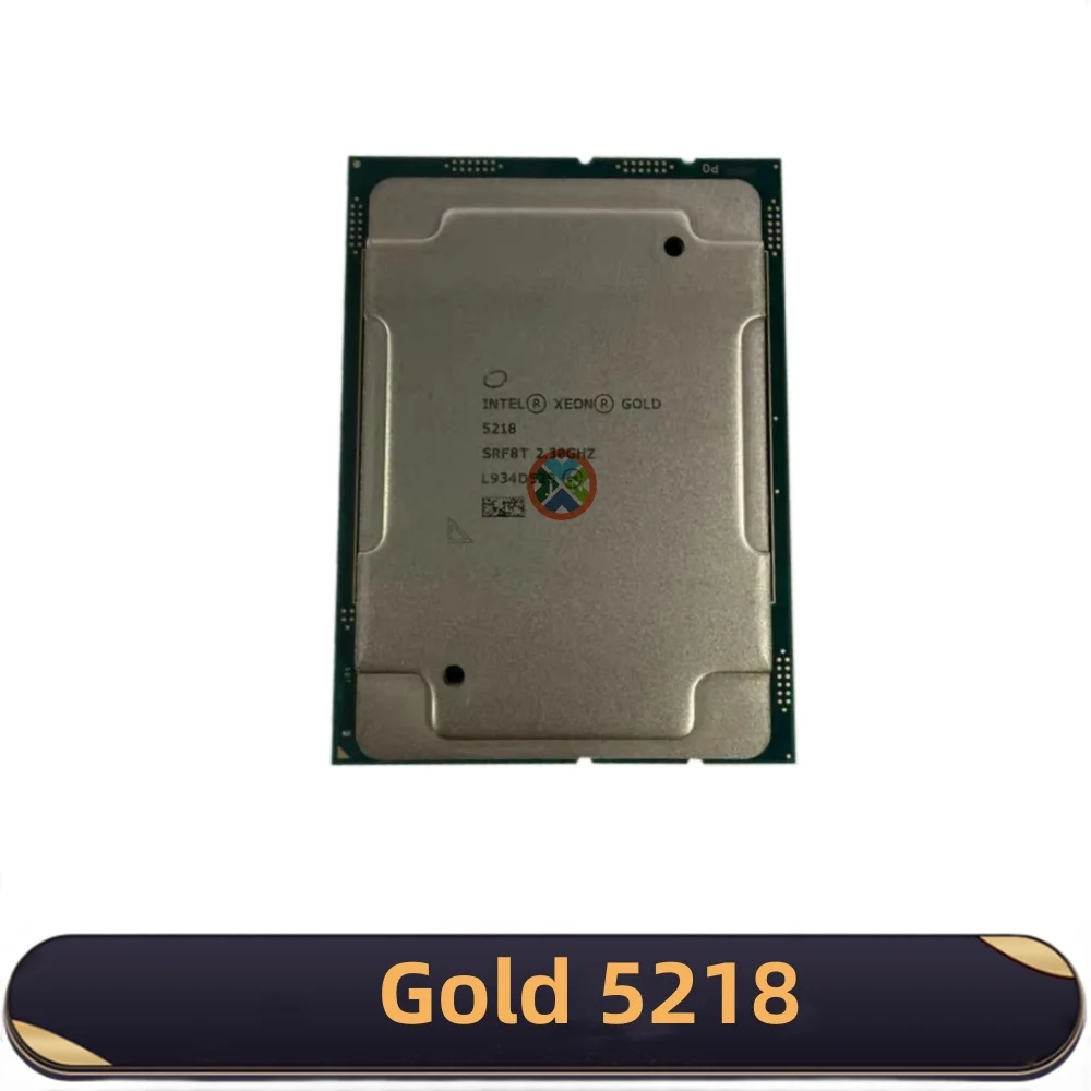 Intel Xeon Gold 5218 CPU 16-Cores 32-Threads 2.3GHz 125W LGA3647 Gold5218 Processor