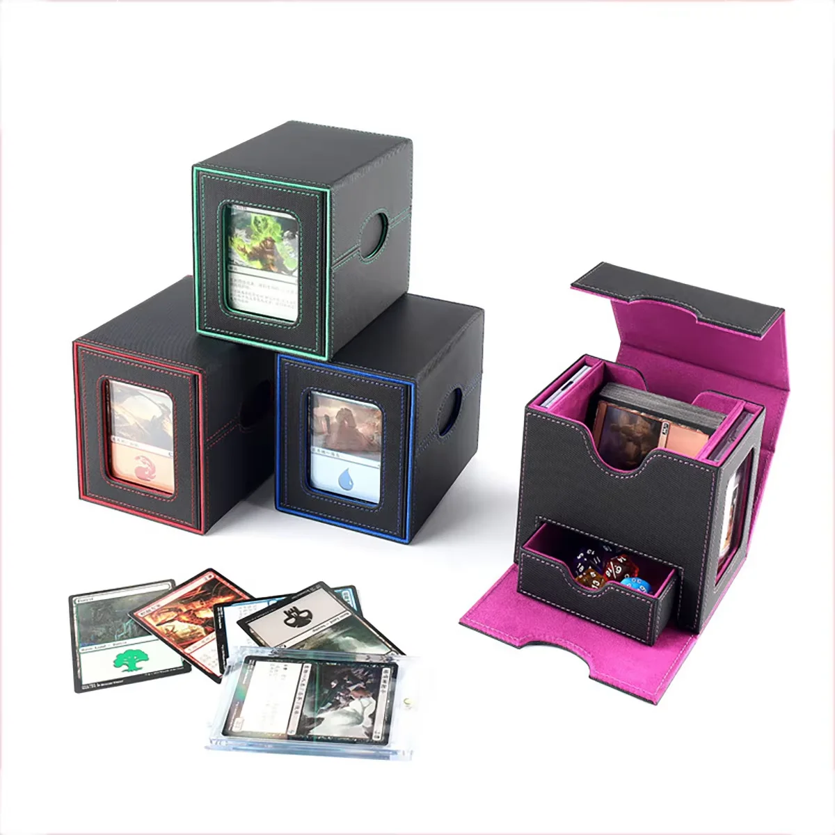 

Gongji Non-Leather Spanish Board Game with Strong Magnetic Card Collection Box Top Fashion Board Game