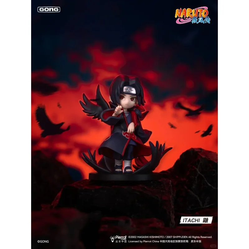 

Серия POPMART Наруто, креативная изысканная декоративная модная слепая коробка-сюрприз, домашний интерьер, игра в стиле аниме, периферийные изделия, натуральная игрушка