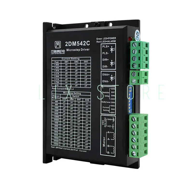 2DM542C drive DC 24V36V with 42/57 two-phase stepper motor 4.2A motor controller