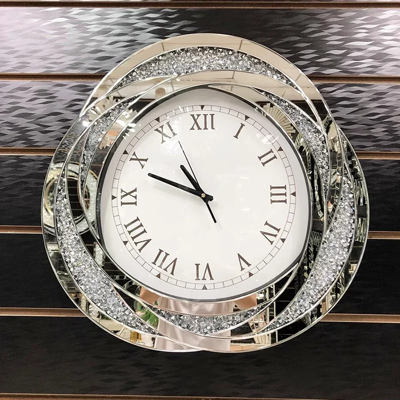 Metal Wall Art Modern Wall Watch Luxury Bedrooms Xenomorph Nordic Clock Wall Simple Interior Orologio Da Parete Room Decorations