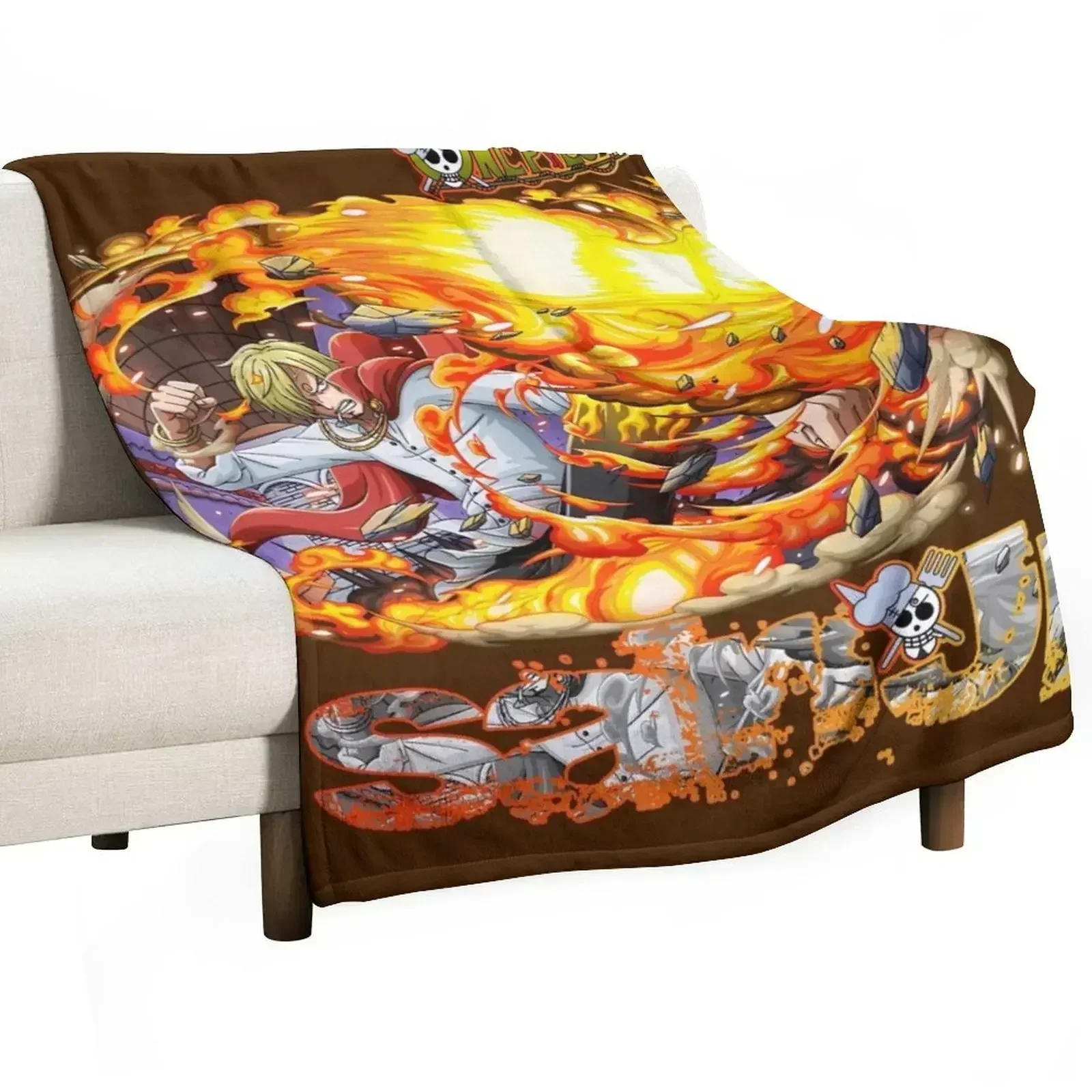 Sanji Throw Blanket Picnic Flannel Blankets