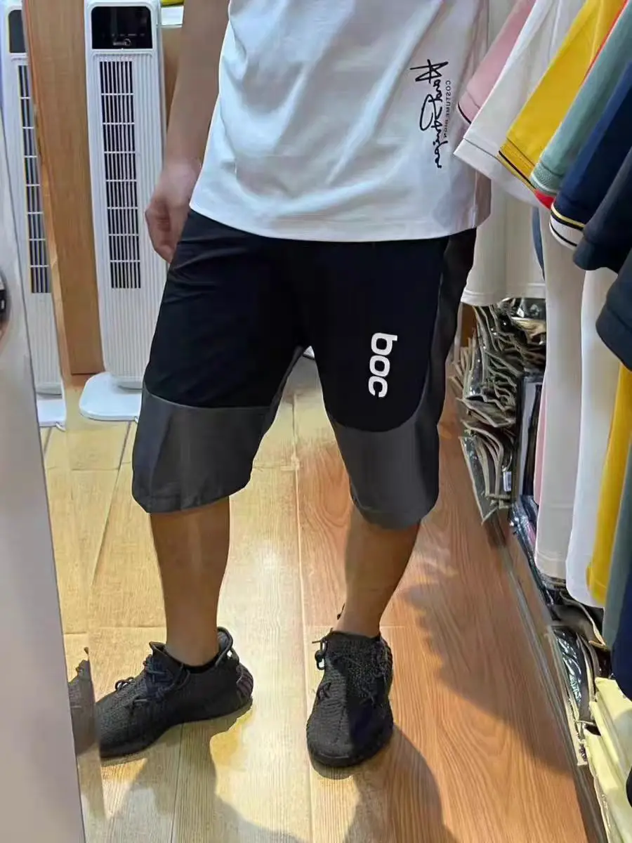 AliExpress POC 25 New summer three colour men's P0C cycling trousers for the suburbs; comfortable stretch five-minute trousers