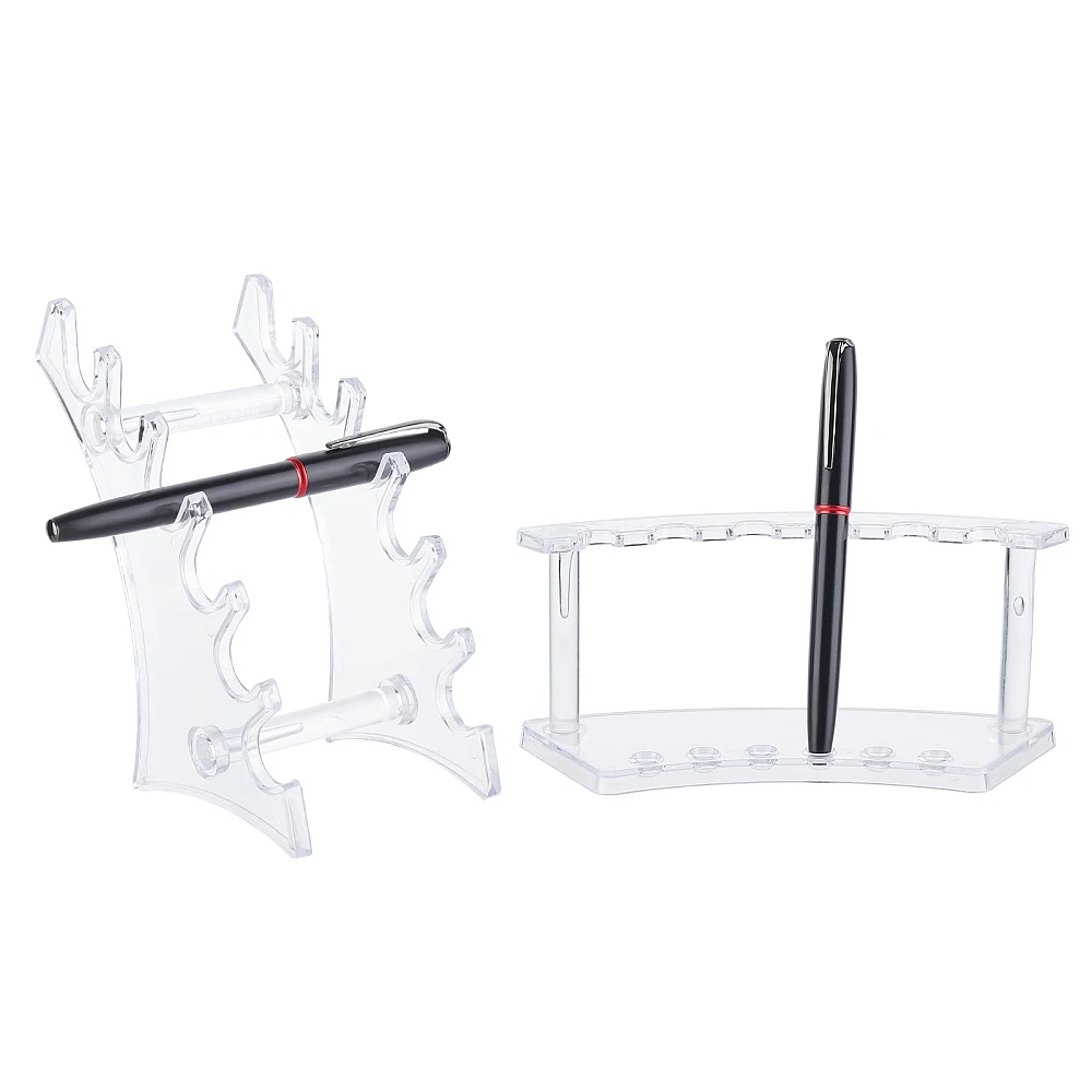 

Plastic Pen Rack Clear 145x86x72mm