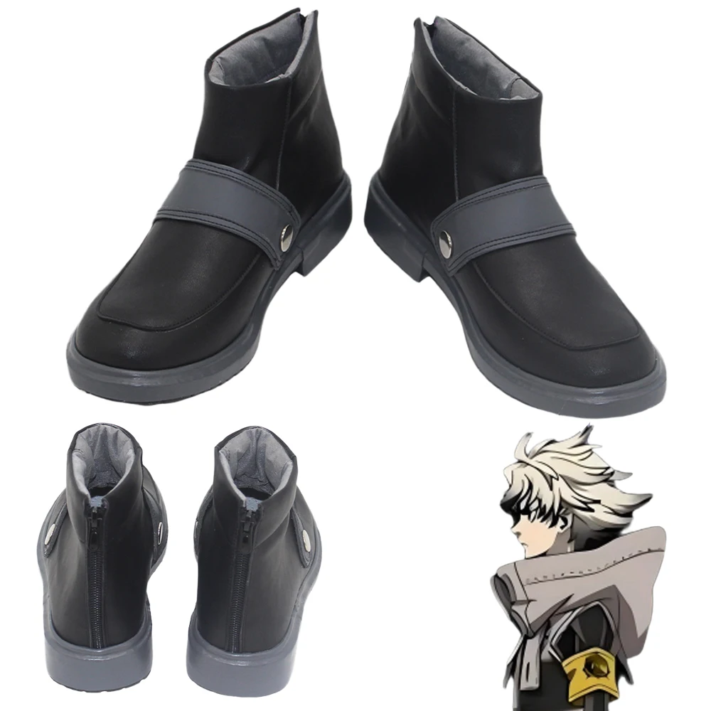 Fantazja Anime Gachi A Kuta Rudo Buty Cosplay Obuwie Męskie Strój Akcesoria Kostiumowe Męskie Halloween Karnawał Rekwizyt na Imprezę