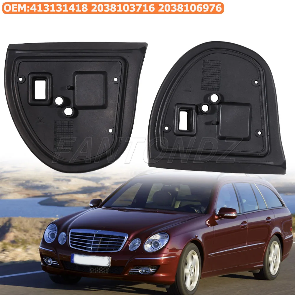 Für Mercedes Benz W203 W211 C E Klasse 2003-2006 Auto-Seitenspiegel-Dichtungen Abdeckung Außenspiegel-Dichtung 2038103716 2038106976