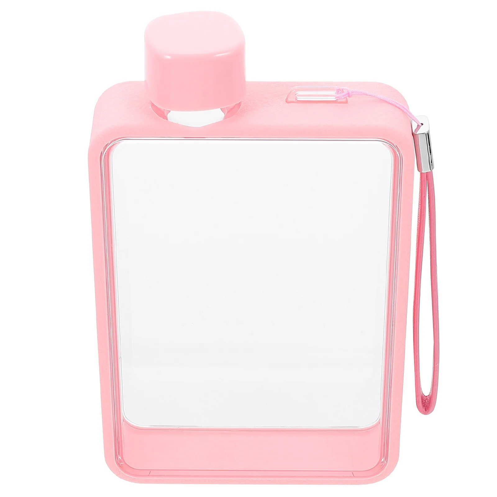 زجاجة مياه مسطحة محمولة، زجاجة رياضية احترافية مدمجة، متعددة الوظائف، ملحقات اللياقة البدنية، الجري والركض في الهواء الطلق