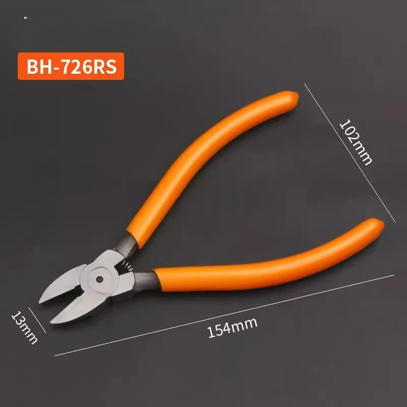 Industrial Electronic Pliers with Slanted Mouth Mini Copper Wire Pliers with Water Mouth 5-inch Wire Pliers