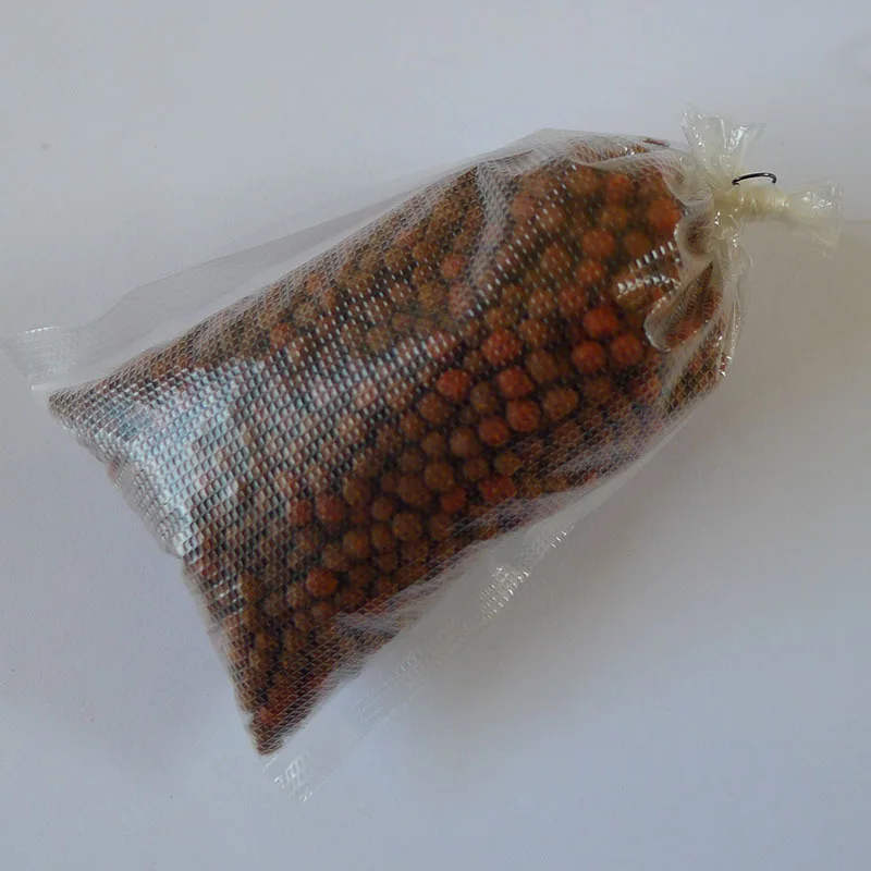 50pcs/lot PVA Water-soluble Bags for Carp Fishing Fast Dissolving Environmental bait bag for carp fishing