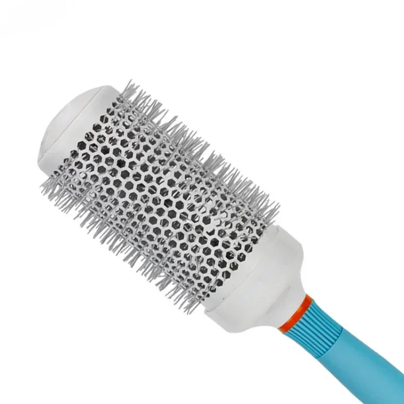 Hair Comb Professional Salon Hair Brush Hair Styling Hairbrush Hairdressing Comb Round Curly Rollers Tools Blue Wholesale