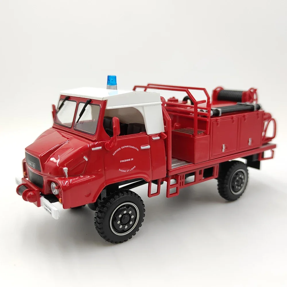 

Diecast 1:43 Scale Citroen 350 Alloy Fire Truck Fire Truck Automobile Collectible Toy Gift Souvenir Display Ornament