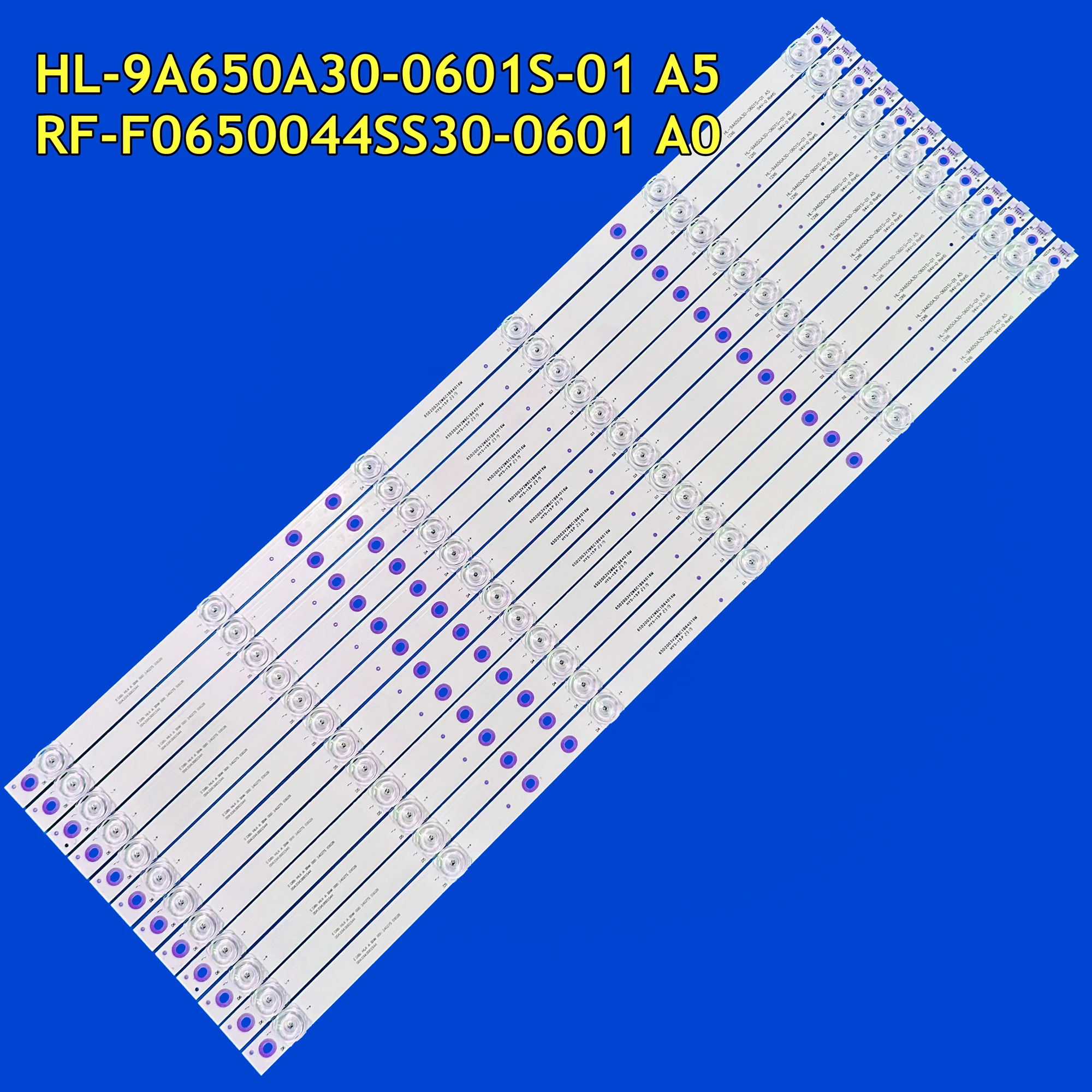 LED Backlight Strip for BV86EV SM65CA MC65FEA RF-F0650044SS30-0601 A0 HL-9A650A30-0601S-01 A5
