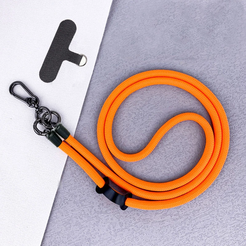 8mm , 1.2m Stylish Shoulder Strap Lanyard: Anti-Theft Necklace Cord for Trendy Mobile Phone Accessories