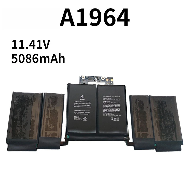 3625mAh A1964 Laptop Batterij voor Apple MacBook Pro A1989 13 "(2018/2019) A2251 (2020) EMC3214 EMC3358 020-02497 MR9Q2LL/A