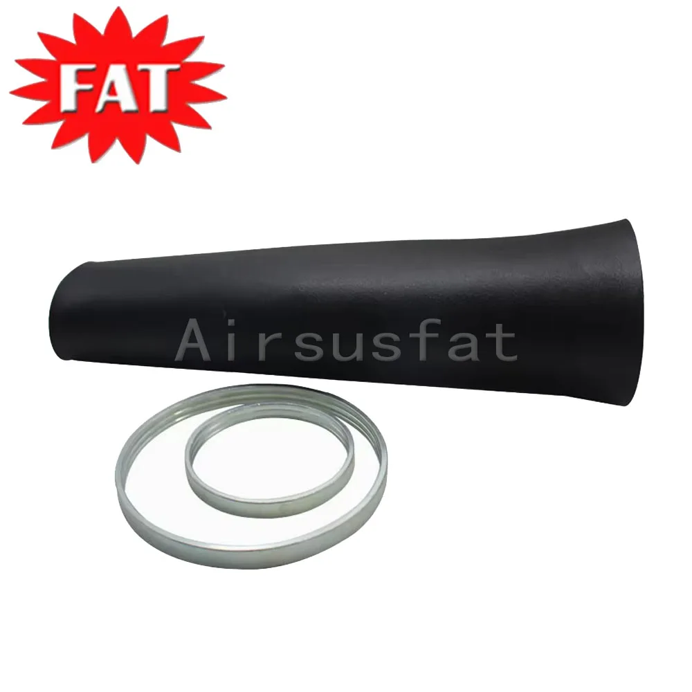 Airsusfat Front Air Suspension Spring Rubber Sleeve & Crimping Rings For Range Rover L322 2002-2009 RNB000740G RNB000750G