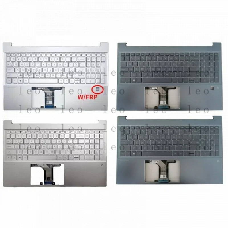 

UI New for HP Pavilion 15-EH 15-EG Palmrest w/ FRP Backlit Keyboard M08910-001 Silver