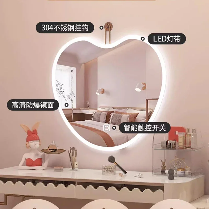 Espelhos de chão modernos para casa, ornamentos para sala de estar, tamanho grande, parede, circular, grande decoração estética, artes manuais