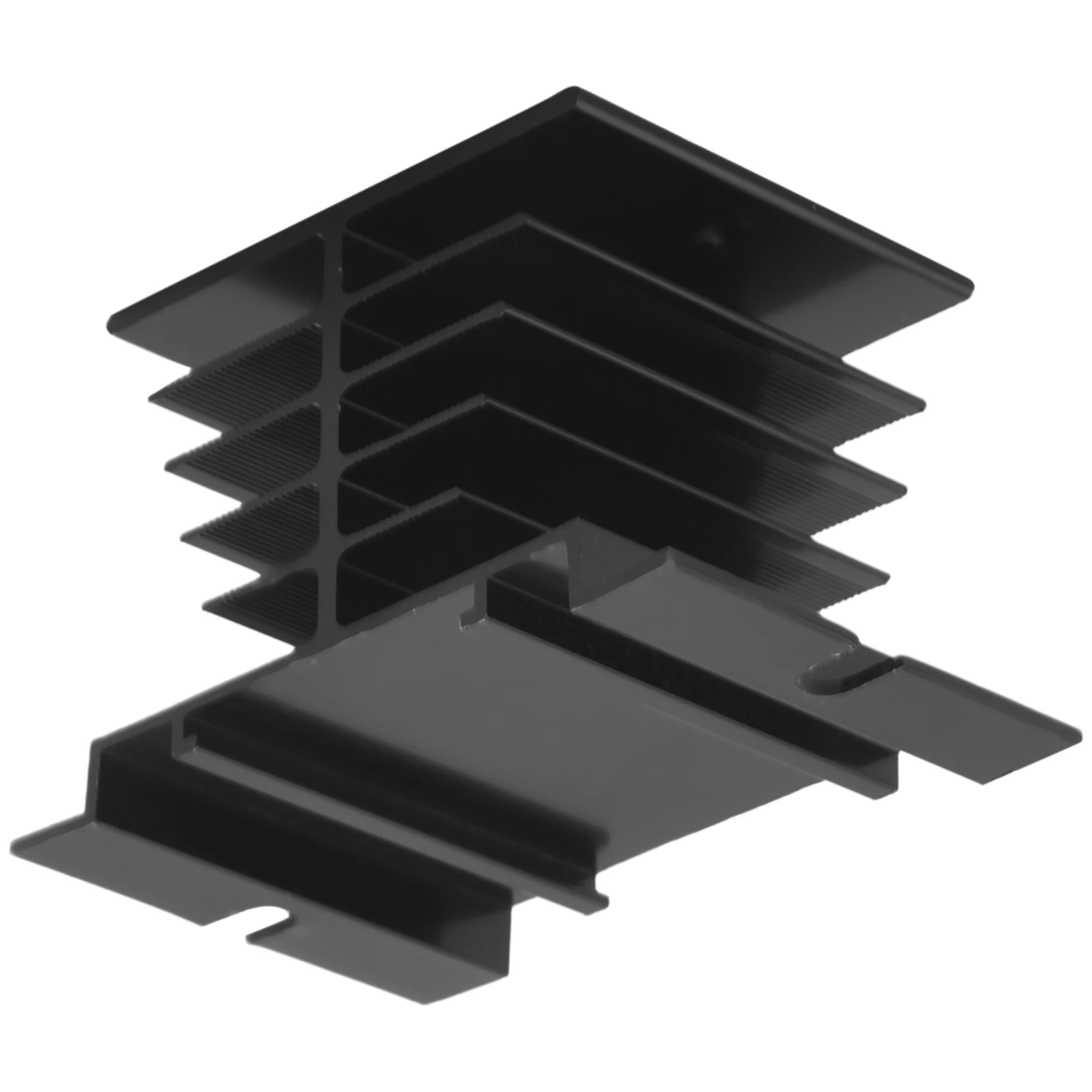 AT21-Solid State Relay Heat Sink,3PCS Aluminum Heatsink PID Temperature Controller Heat Sink For Solid State Relay And SSR Radia