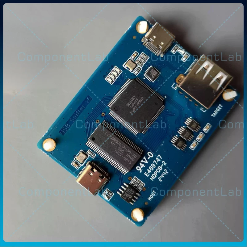 USB Sniffer USB Protocol Analyzer USB1.1 USB2.0 Wireshark Compatible Open Source Packet Capture Debug Tool