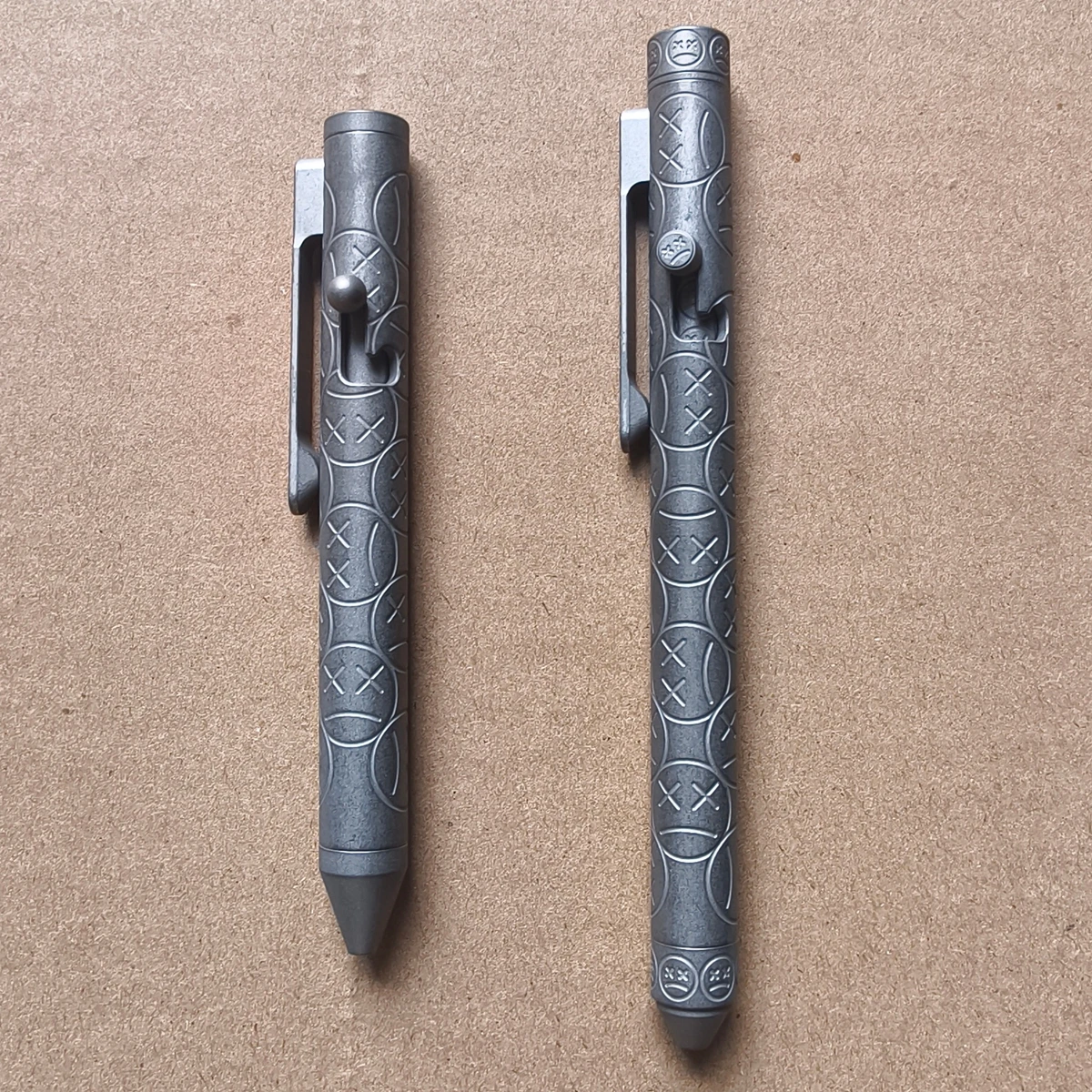 Titanium Alloy Pen With Spinning Top Collection Writing Multi-functional Portable Outdoor EDC Tools